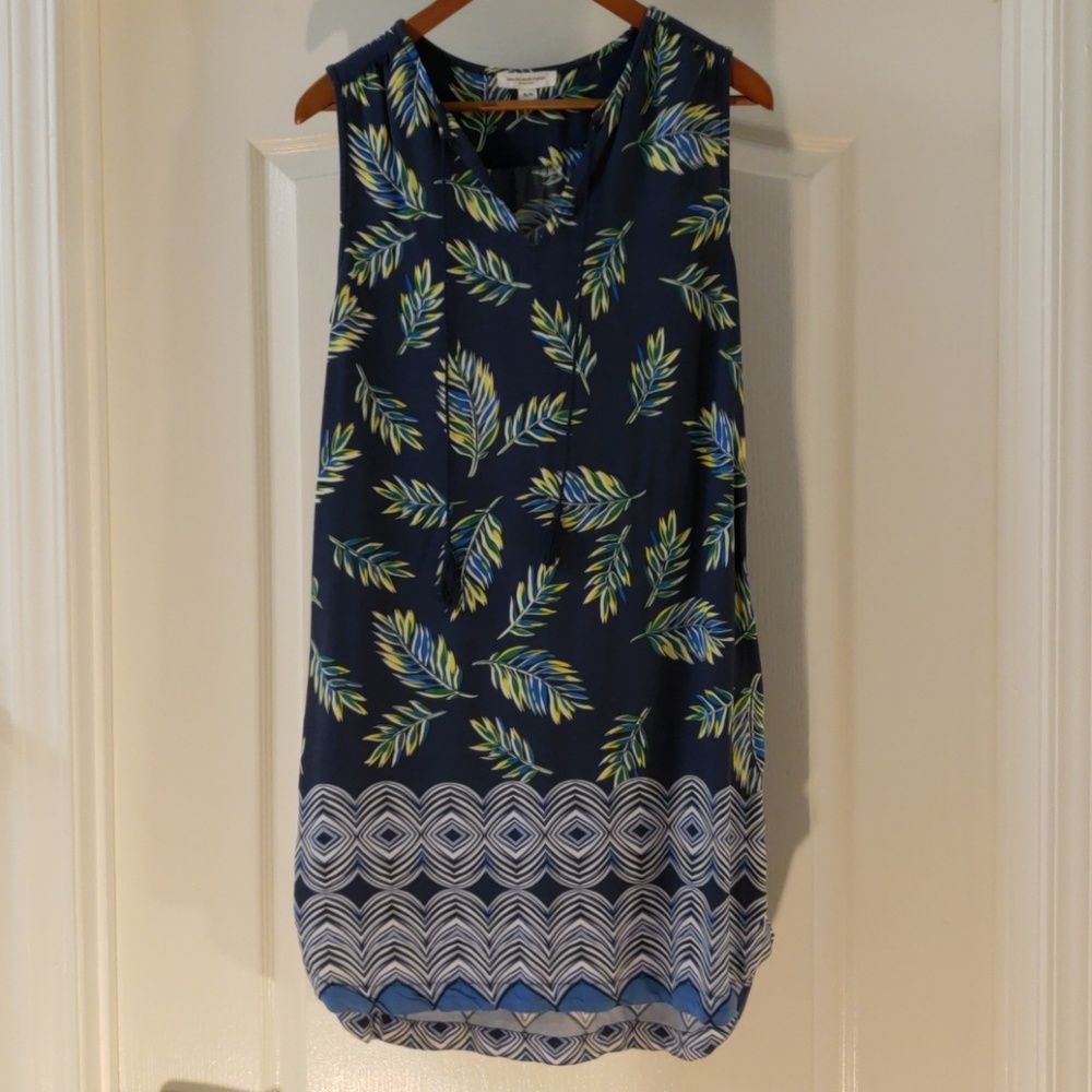 Beach Lunch Lounge navy blue summer dress M